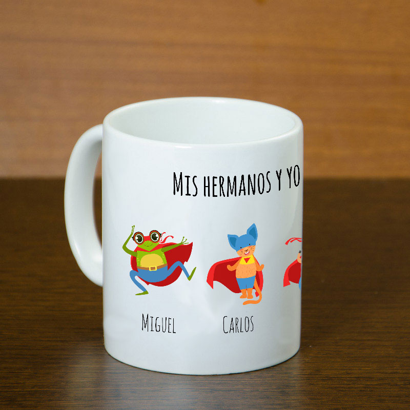 Regalos personalizados: Tazas personalizadas: Taza familias personalizado