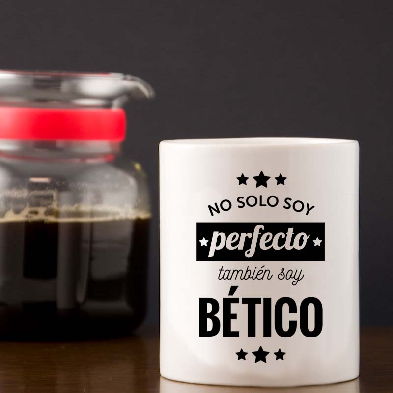 Regalos personalizados: Tazas personalizadas: Taza personalizada 'No solo soy perfecto'