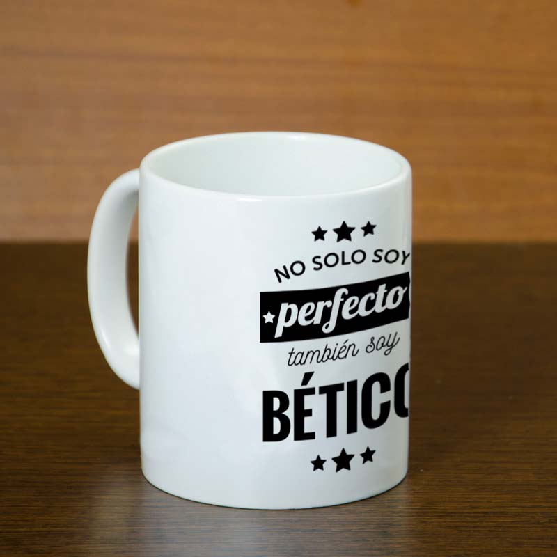 Regalos personalizados: Tazas personalizadas: Taza personalizada 'No solo soy perfecto'