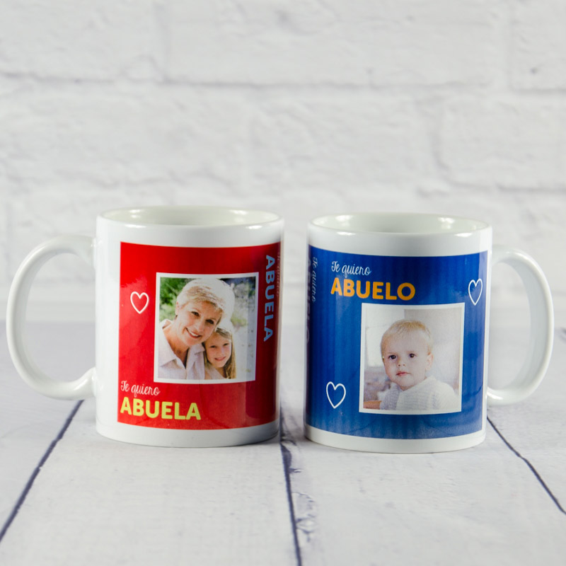 Regalos personalizados: Tazas personalizadas: Taza personalizada para abuelos