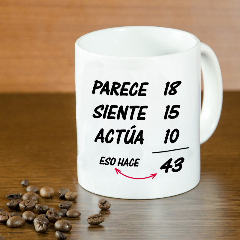 Regalos personalizados: Tazas personalizadas: Taza personalizada para cumpleaños