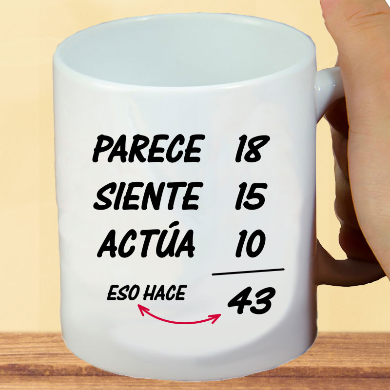 Regalos personalizados: Tazas personalizadas: Taza personalizada para cumpleaños