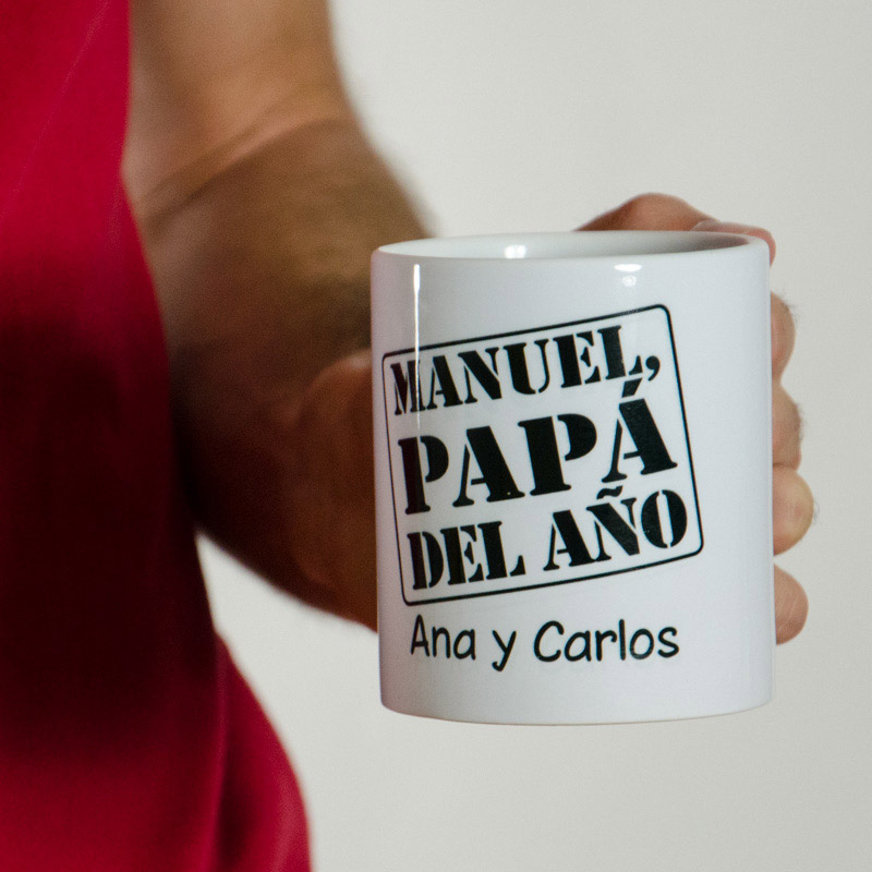 Regalos personalizados: Tazas personalizadas: Taza personalizada para el padre del año