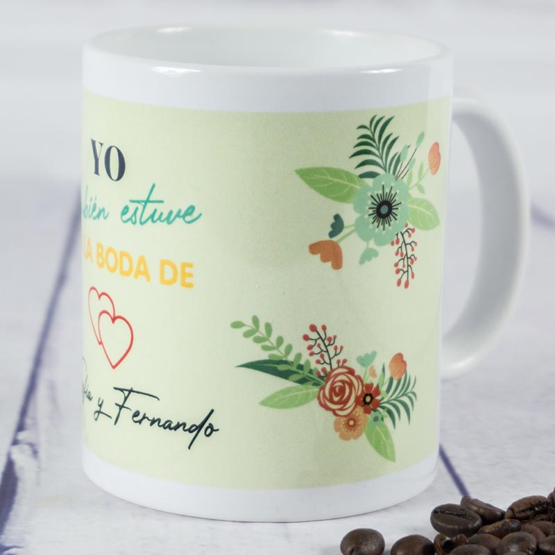 Regalos personalizados: Tazas personalizadas: Taza personalizada para invitados