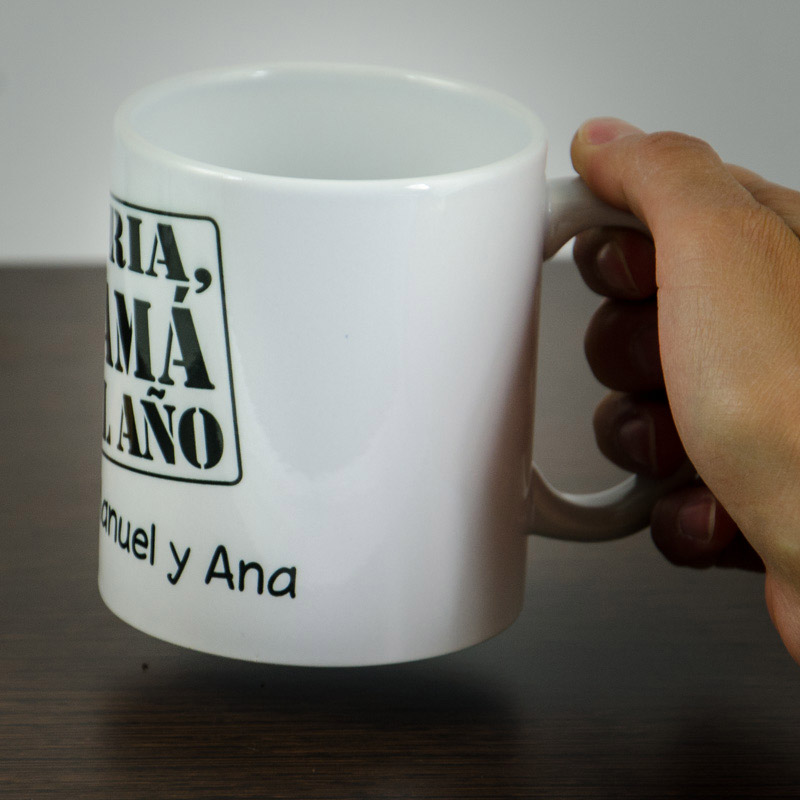 Regalos personalizados: Tazas personalizadas: Taza personalizada para la madre del año