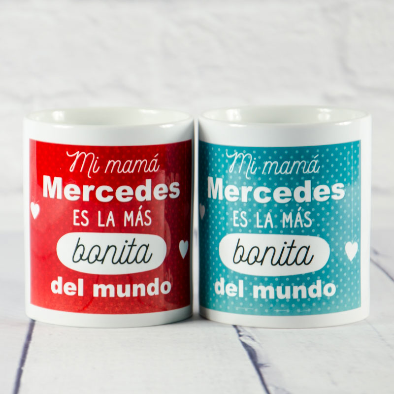 Regalos personalizados: Tazas personalizadas: Taza personalizada para la mamá más bonita