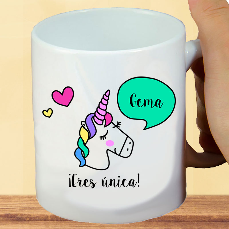 Regalos personalizados: Tazas personalizadas: Taza personalizada Unicornio