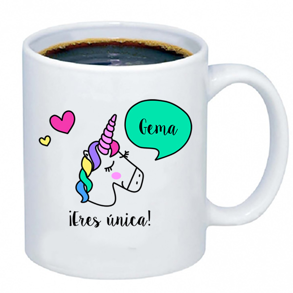 Regalos personalizados: Tazas personalizadas: Taza personalizada Unicornio