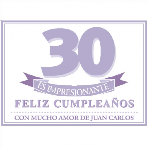 Vinos Personalizados: Botella de vino especial 30 años Vinos Personalizados: Botella de vino especial 30 años