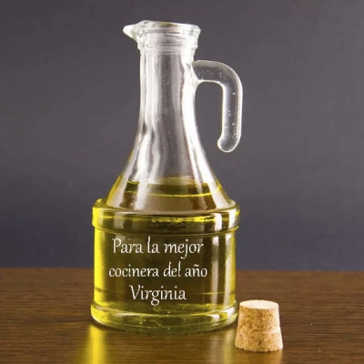 Diseño y decoración: Aceitera y vinagrera personalizada Diseño y decoración: Aceitera y vinagrera personalizada