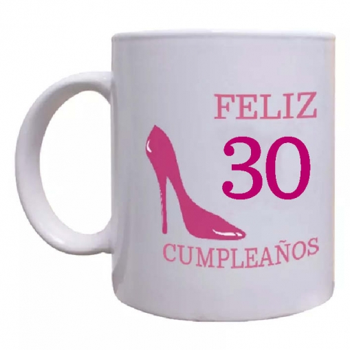 Regalos con nombre: Taza para mujer 30 cumpleaños Regalos con nombre: Taza para mujer 30 cumpleaños
