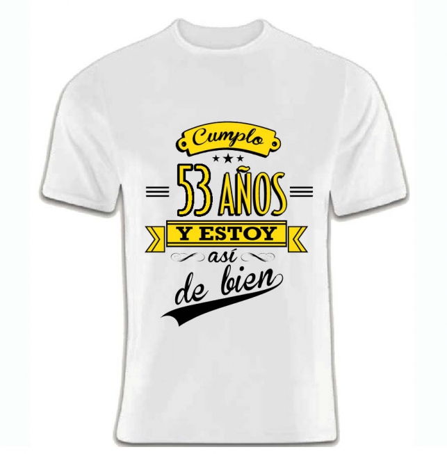 Regalos con nombre: Camiseta cumpleaños personalizada Regalos con nombre: Camiseta cumpleaños personalizada