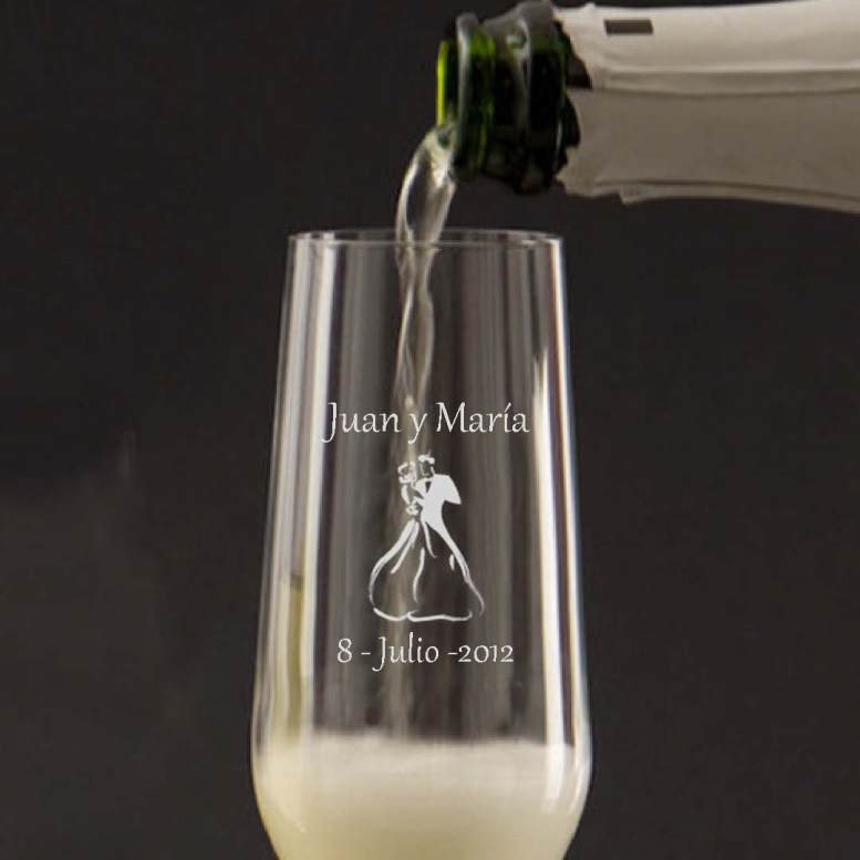 Vinos Personalizados: Copas de cava para parejas Vinos Personalizados: Copas de cava para parejas