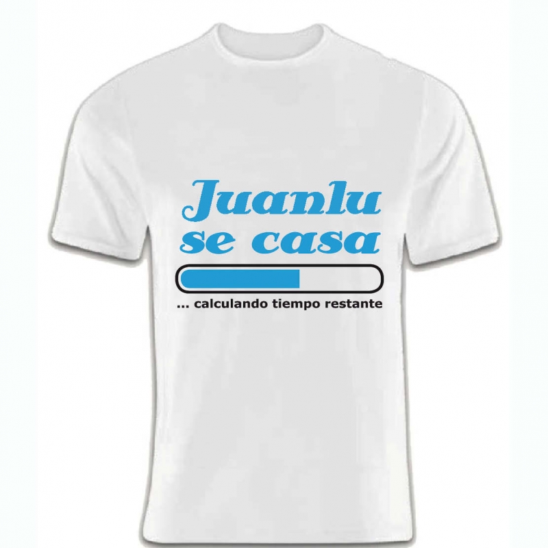 Regalos con nombre: Camiseta divertida despedida de soltero Regalos con nombre: Camiseta divertida despedida de soltero