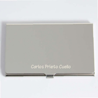 Regalos con nombre: Porta tarjetas de visita grabado Regalos con nombre: Porta tarjetas de visita grabado