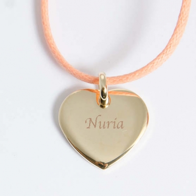Joyas personalizadas: Colgante corazón grabado Joyas personalizadas: Colgante corazón grabado