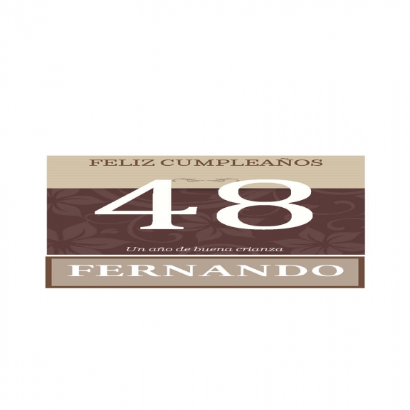 Vinos Personalizados: Botella de vino con etiqueta especial años Vinos Personalizados: Botella de vino con etiqueta especial años